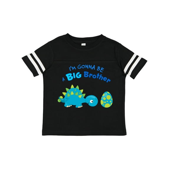 Inktastic Happy Dinosaur Future Big Brother Boys Toddler T-Shirt