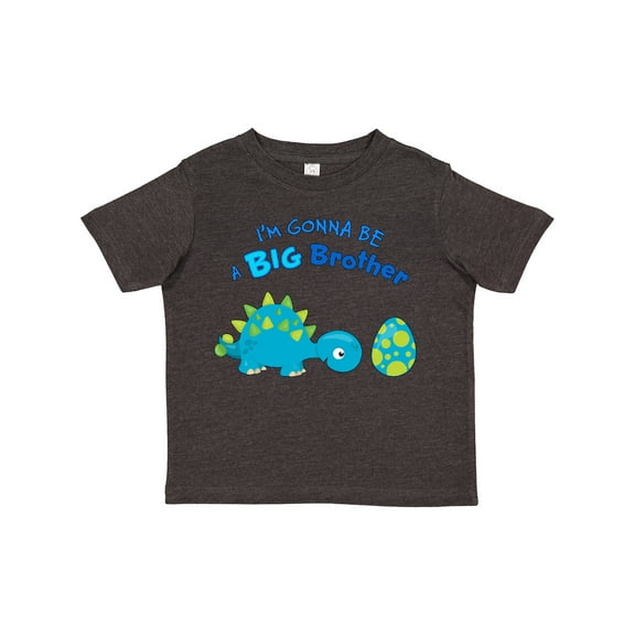 Inktastic Happy Dinosaur Future Big Brother Boys Toddler T-Shirt