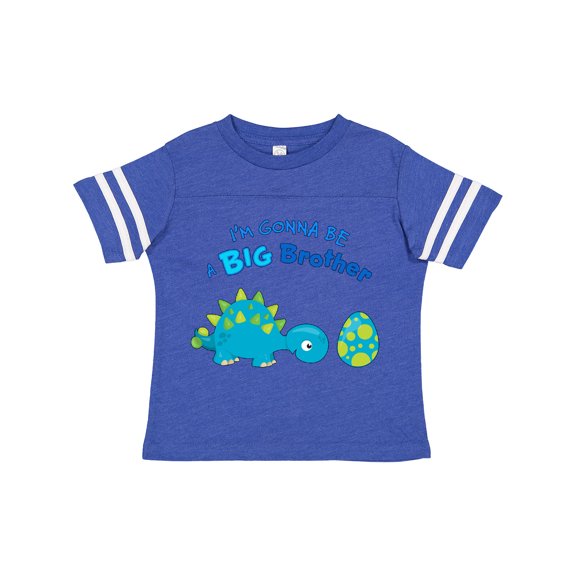 Inktastic Happy Dinosaur Future Big Brother Boys Toddler T-Shirt