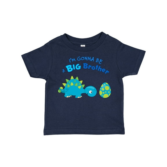 Inktastic Happy Dinosaur Future Big Brother Boys Toddler T-Shirt