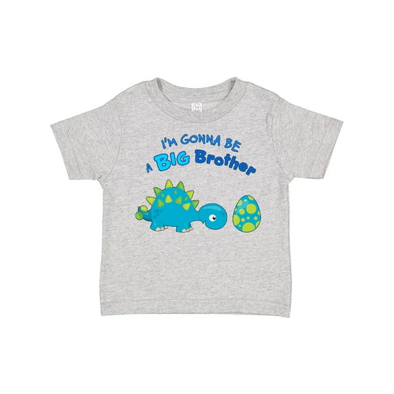 Inktastic Happy Dinosaur Future Big Brother Boys Toddler T-Shirt