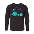 thumbnail image 1 of Inktastic Happy Dinosaur Future Big Brother Long Sleeve Youth T-Shirt, 1 of 5