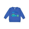 thumbnail image 1 of Inktastic Happy Dinosaur Future Big Brother Toddler Sweatshirt, 1 of 4