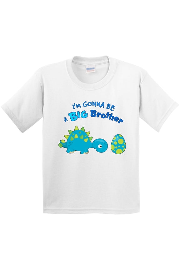 Happy Dinosaur Future Big Brother Youth T-Shirt