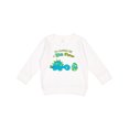 thumbnail image 1 of Inktastic Happy Dinosaur Future Big Sister Toddler Sweatshirt, 1 of 4