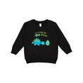 thumbnail image 1 of Inktastic Happy Dinosaur Future Big Sister Toddler Sweatshirt, 1 of 4