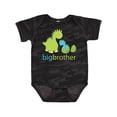 thumbnail image 1 of Inktastic Happy Dinosaur New Big Brother Boys Baby Bodysuit, 1 of 5