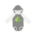 thumbnail image 1 of Inktastic Happy Dinosaur New Big Brother Boys Long Sleeve Baby Bodysuit, 1 of 5
