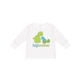 thumbnail image 1 of Inktastic Happy Dinosaur New Big Brother Boys Long Sleeve Toddler T-Shirt, 1 of 5
