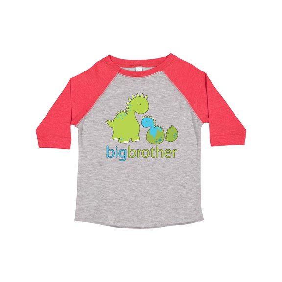 Inktastic Happy Dinosaur New Big Brother Boys Toddler T-Shirt