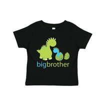 Inktastic Happy Dinosaur New Big Brother Boys Toddler T-Shirt