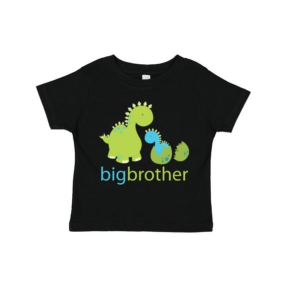 Inktastic Happy Dinosaur New Big Brother Boys Toddler T-Shirt