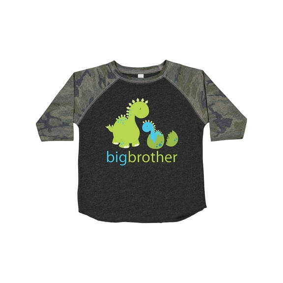 Inktastic Happy Dinosaur New Big Brother Boys Toddler T-Shirt