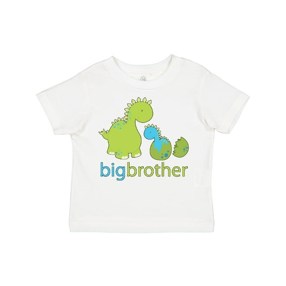Inktastic Happy Dinosaur New Big Brother Boys Toddler T-Shirt