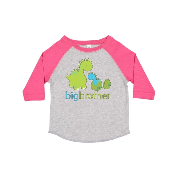 Inktastic Happy Dinosaur New Big Brother Boys Toddler T-Shirt