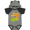thumbnail image 1 of Inktastic Happy Dinosaur Second Birthday-green Boys or Girls Baby Bodysuit, 1 of 5