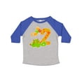thumbnail image 1 of Inktastic Happy Dinosaur Second Birthday-green Boys or Girls Toddler T-Shirt, 1 of 5