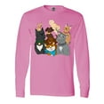 thumbnail image 1 of Inktastic Happy Dog Family Long Sleeve T-Shirt, 1 of 5