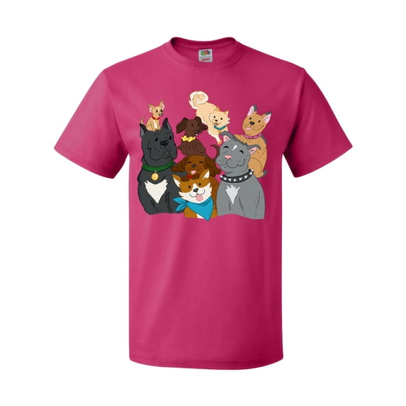 Inktastic Happy Dog Family T-Shirt