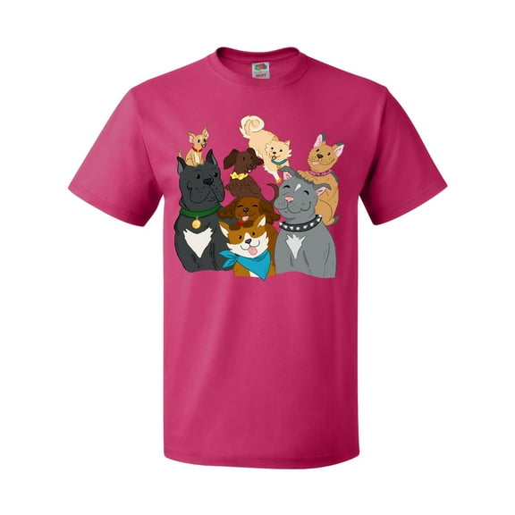 Inktastic Happy Dog Family T-Shirt