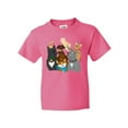 thumbnail image 1 of Inktastic Happy Dog Family Youth T-Shirt, 1 of 5
