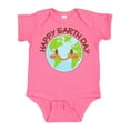 thumbnail image 1 of Inktastic Happy Earth Day Boys or Girls Baby Bodysuit, 1 of 5
