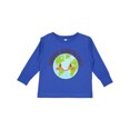 thumbnail image 1 of Inktastic Happy Earth Day Boys or Girls Long Sleeve Toddler T-Shirt, 1 of 5