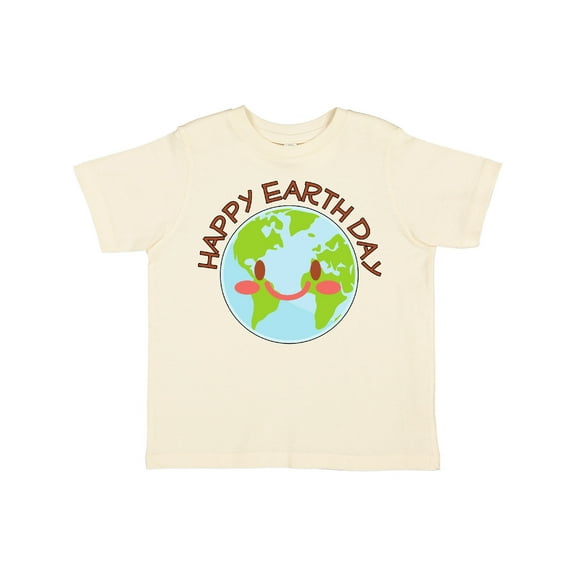 Inktastic Happy Earth Day Boys or Girls Toddler T-Shirt