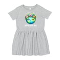 thumbnail image 1 of Inktastic Happy Earth Day Flowered Girls Toddler Dress, 1 of 5