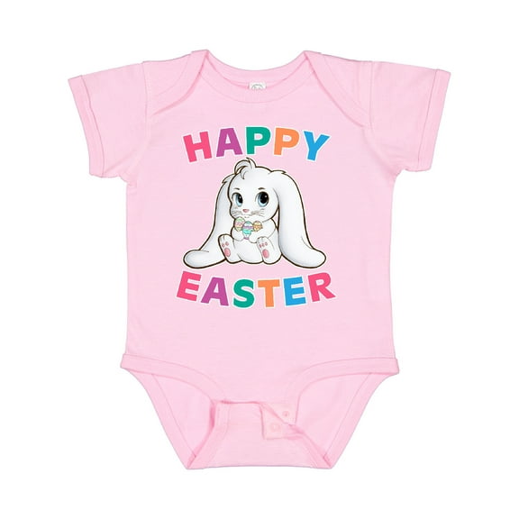Inktastic Happy Easter Adorable Bunny Boys or Girls Baby Bodysuit