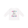 thumbnail image 1 of Inktastic Happy Easter Adorable Bunny Boys or Girls Long Sleeve Toddler T-Shirt, 1 of 5