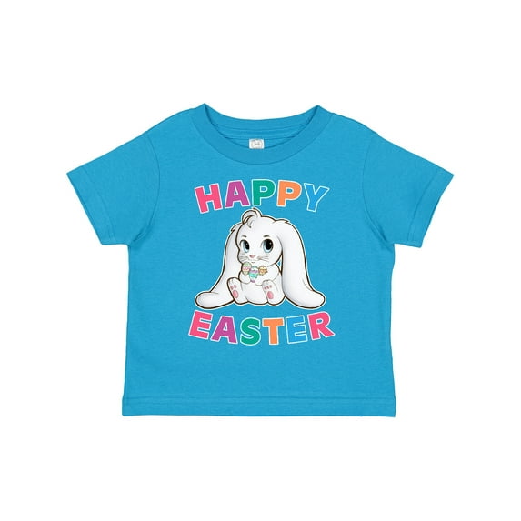 Inktastic Happy Easter Adorable Bunny Boys or Girls Toddler T-Shirt