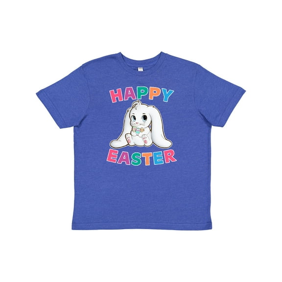Inktastic Happy Easter Adorable Bunny Youth T-Shirt