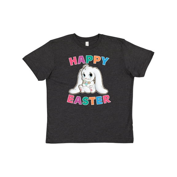 Inktastic Happy Easter Adorable Bunny Youth T-Shirt