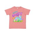 thumbnail image 1 of Inktastic Happy Easter Blue Bunny and Eggs in Grass Boys or Girls Toddler T-Shirt, 1 of 5