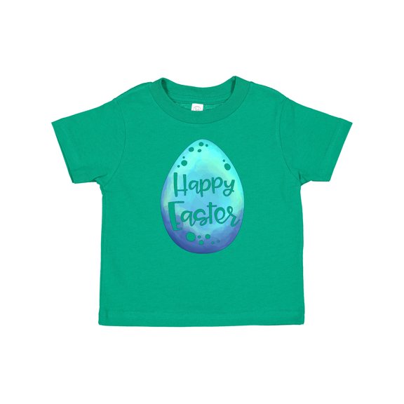 Inktastic Happy Easter Blue Easter Egg Boys or Girls Baby T-Shirt