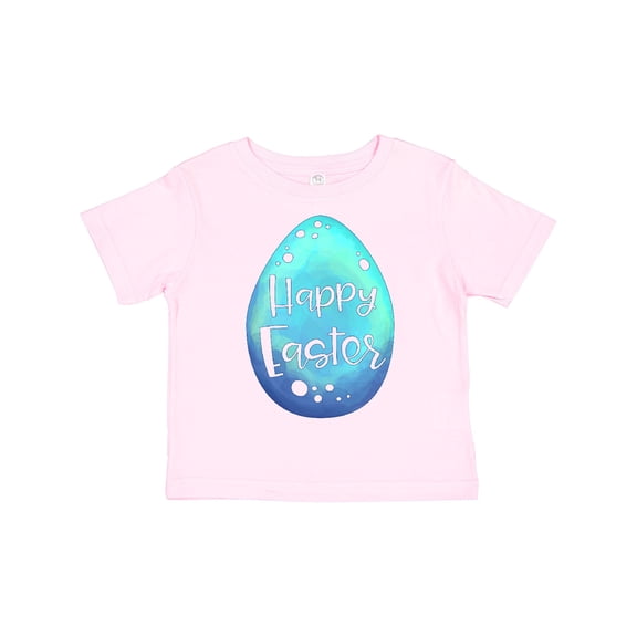 Inktastic Happy Easter Blue Easter Egg Boys or Girls Toddler T-Shirt