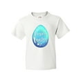 thumbnail image 1 of Inktastic Happy Easter Blue Easter Egg Youth T-Shirt, 1 of 5