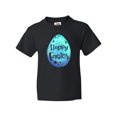 thumbnail image 1 of Inktastic Happy Easter Blue Easter Egg Youth T-Shirt, 1 of 5