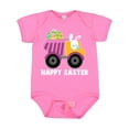 thumbnail image 1 of Inktastic Happy Easter Bunny Delivering Easter Eggs Boys or Girls Baby Bodysuit, 1 of 5