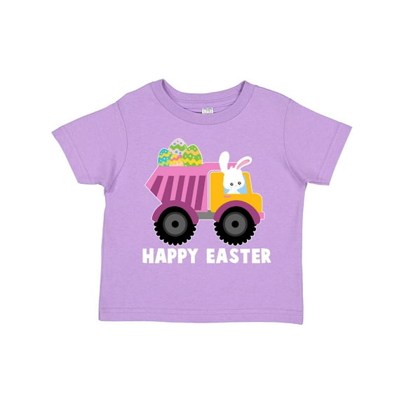 Inktastic Happy Easter Bunny Delivering Easter Eggs Boys or Girls Toddler T-Shirt