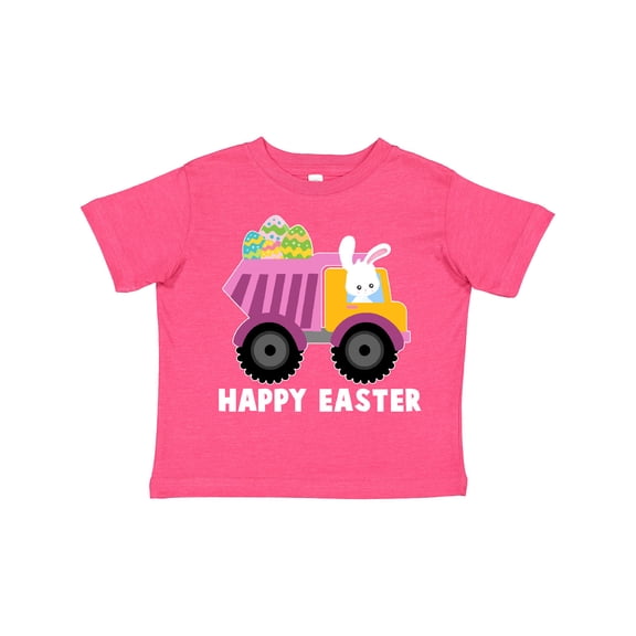 Inktastic Happy Easter Bunny Delivering Easter Eggs Boys or Girls Toddler T-Shirt