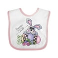 thumbnail image 1 of Inktastic Happy Easter Bunny Rabbit Boys Baby Bib, 1 of 4