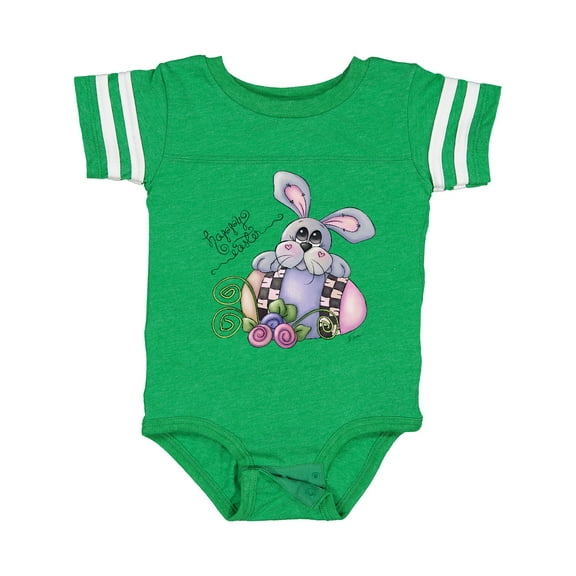 Inktastic Happy Easter Bunny Rabbit Boys Baby Bodysuit