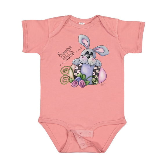 Inktastic Happy Easter Bunny Rabbit Boys Baby Bodysuit