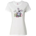 thumbnail image 1 of Inktastic Happy Easter Bunny Rabbit Women's T-Shirt, 1 of 5