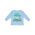 thumbnail image 1 of Inktastic Happy Easter Bunny and Tractor Boys or Girls Long Sleeve Toddler T-Shirt, 1 of 5