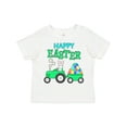 thumbnail image 1 of Inktastic Happy Easter Bunny and Tractor Boys or Girls Toddler T-Shirt, 1 of 5