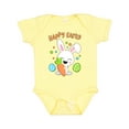 thumbnail image 1 of Inktastic Happy Easter Bunny with Eggs and Carrot Boys or Girls Baby Bodysuit, 1 of 5