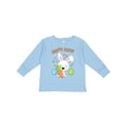 thumbnail image 1 of Inktastic Happy Easter Bunny with Eggs and Carrot Boys or Girls Long Sleeve Toddler T-Shirt, 1 of 5